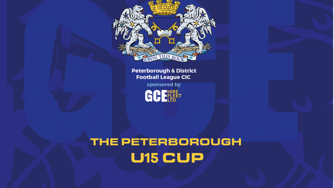 Under 15 Cup Draw – sponsored by GCE Hire Fleet Ltd