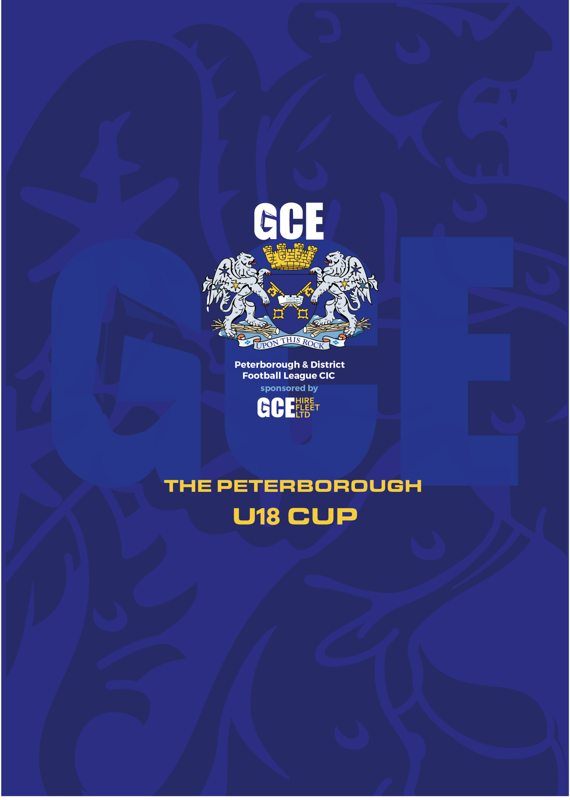 Under 18 Cup Draw – sponsored by GCE Hire Fleet Ltd